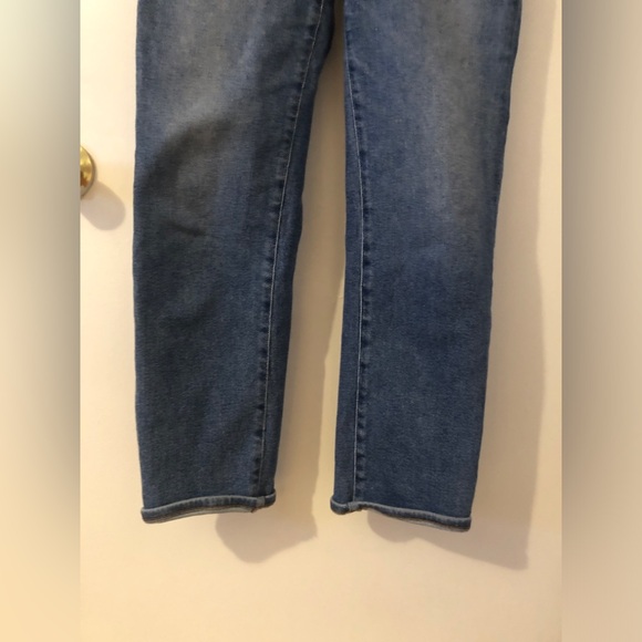 Madewell The Perfect Vintage Crop Jean High Rise Medium Wash Blue Size 28 - Picture 4 of 9